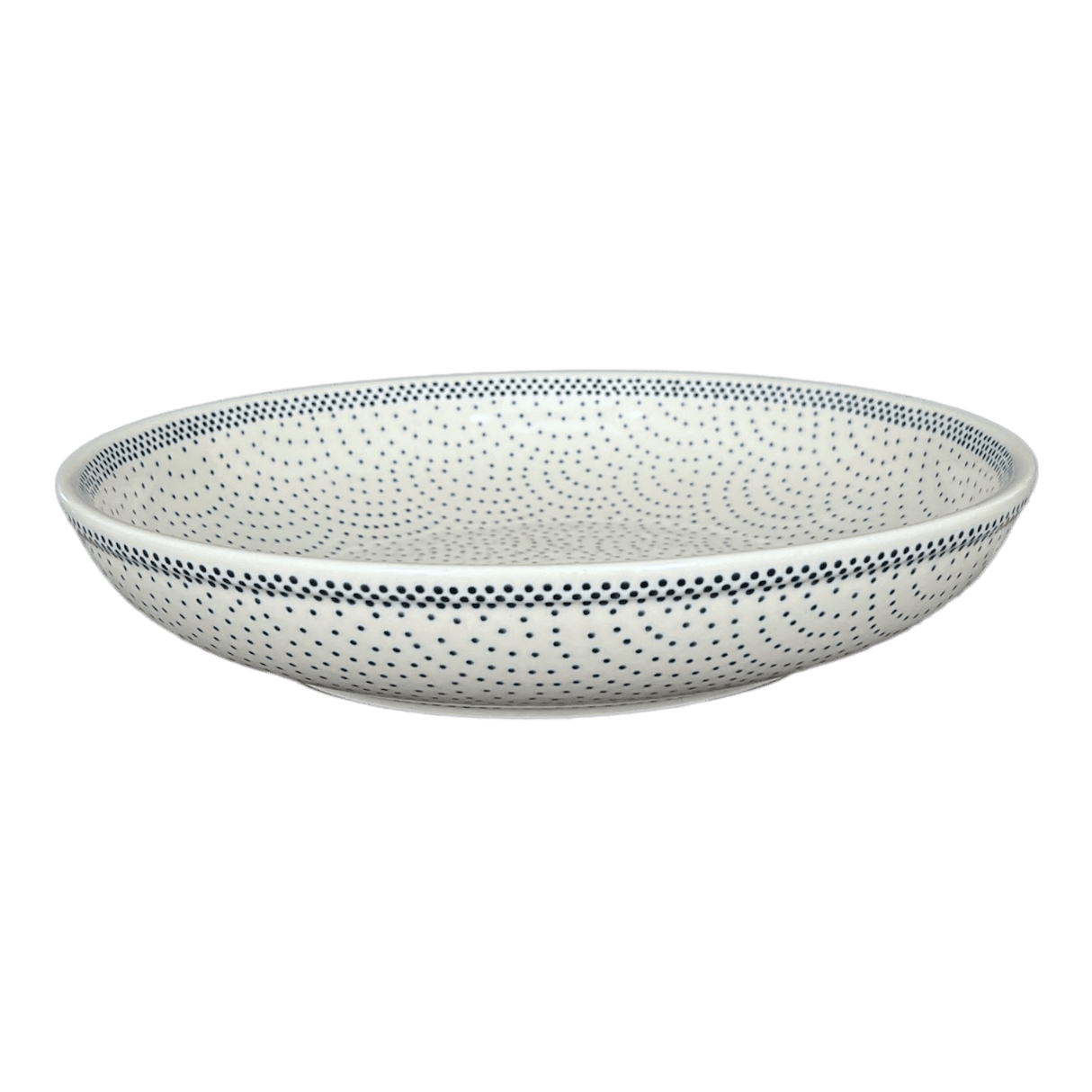 Bowl, Round, Shallow, Salad, 11.75" in "Misty Green" by Manufaktura | M173U-61Z