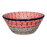 Bowl, Round, Ridged, 5.5" in "Coral Fans" by Ceramika Artystyczna | A696-2199X