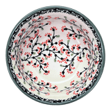 Bowl, Round, 5.5" in "Cherry Blossoms - Solid Rim" by Manufaktura | M083S-DPGJA