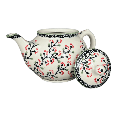 Teapot, 0.7 Liter in "Cherry Blossoms" by Manufaktura | C016S-DPGJ