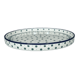 Tray, Round, 10" in "Emerald Hearts" by Ceramika Artystyczna | AE93-2450X