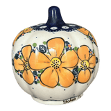 Decorative Pumpkin, 4" in "Orange Daisy Dot" by Galia | GAD44-UPK1