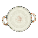 Casserole, Round, Small, 5" x 7.5" in "Peach Blossoms - Solid Rim" by Manufaktura | Z153S-AS46A