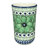 Tumbler, 12 oz in "Green Goddess" by Ceramika Artystyczna | A076-U408A