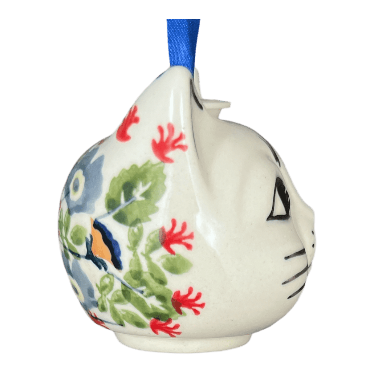 Ornament, Cat Head in "Floral Fantasy" by Manufaktura | K142S-P260