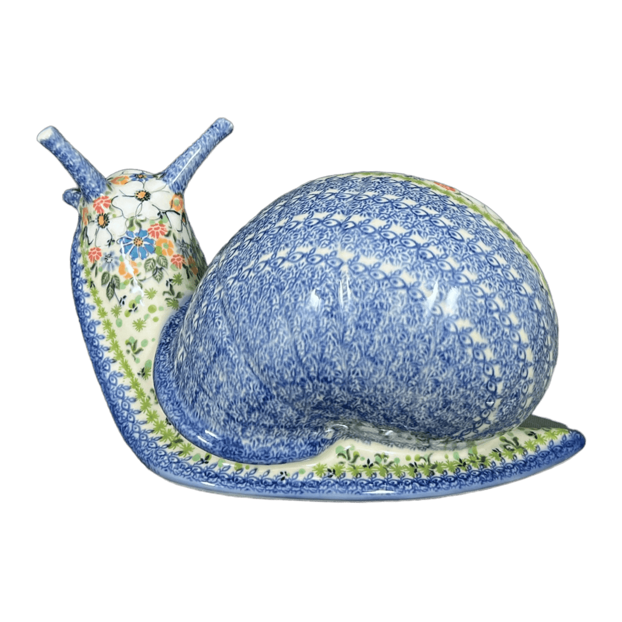 Figurine, Snail, Giant, 14.5" in "Daisy Garden" by Galia | GZW02-ABP4