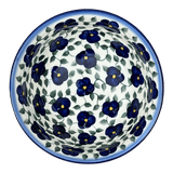 Bowl, Round, 7", WR (WR12C) in "Pansy Storm" by W.R. Ceramika | WR12C-EZ3