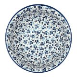 Bowl, Round, 9" Bowl in "Scattered Blues" by Manufaktura | M086S-AS45