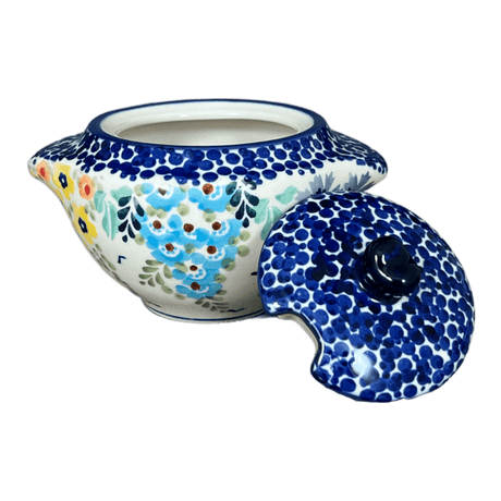 Bowl, Round, Sugar Bowl, 3" in "Brilliant Garden" by Manufaktura | C003S-DPLW