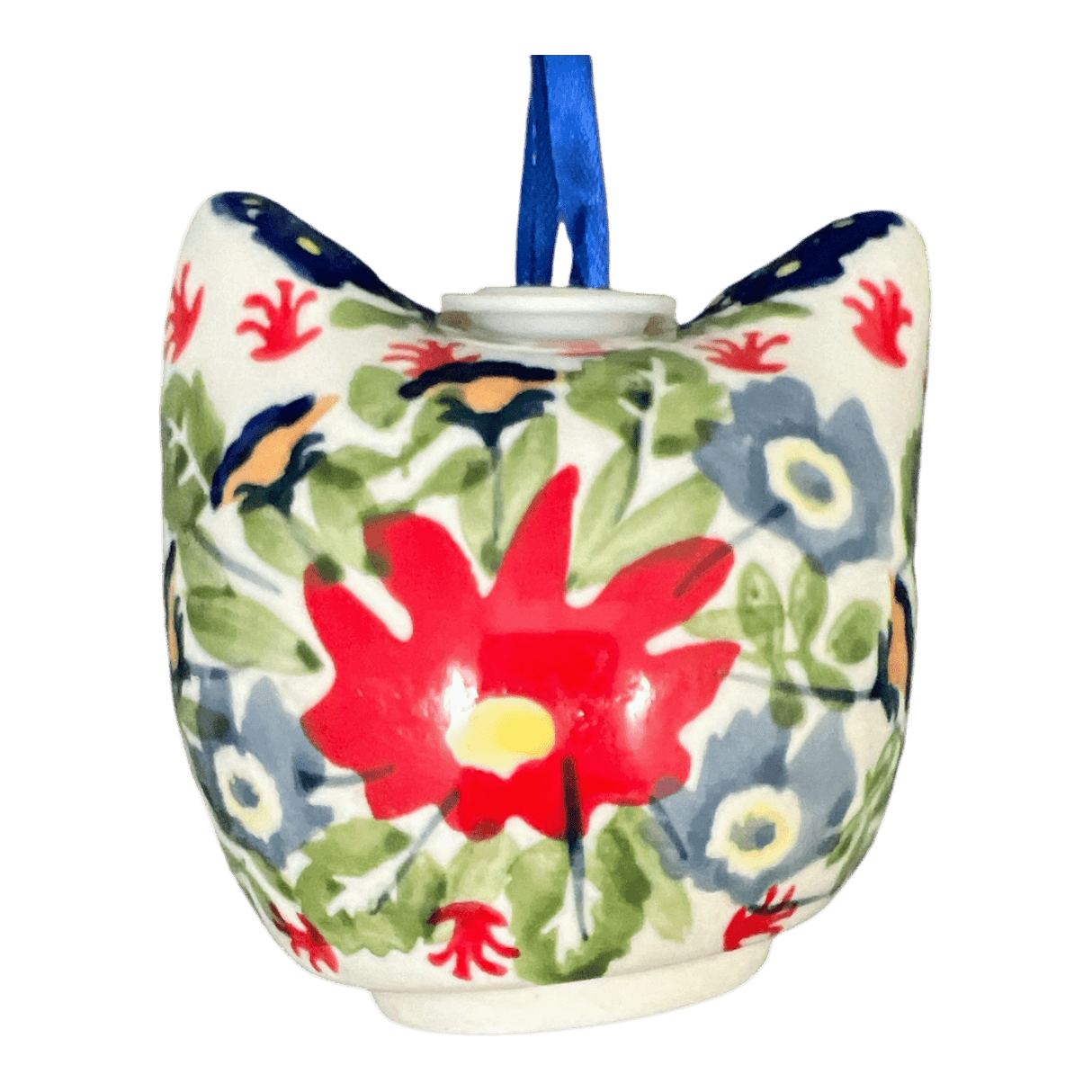 Ornament, Cat Head in "Floral Fantasy" by Manufaktura | K142S-P260