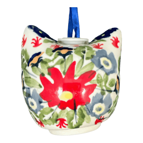 Ornament, Cat Head in "Floral Fantasy" by Manufaktura | K142S-P260