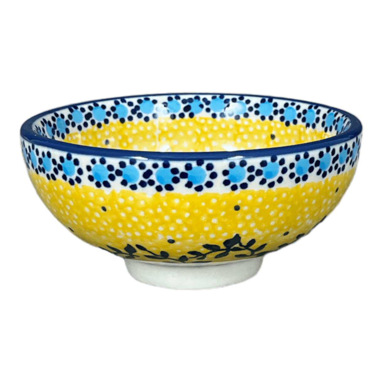 Bowl, Round, Dipping, 4.25" in "Sunnyside Up" by Manufaktura | M153S-GAJ