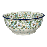 Bowl, Round, 11" in "Daisy Bouquet" by Manufaktura | M087S-TAB3