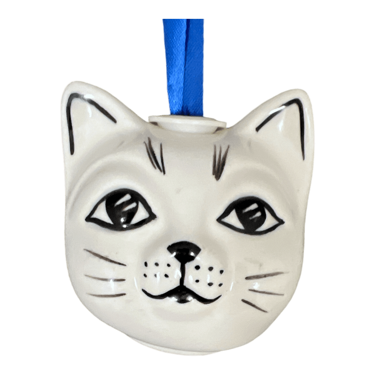 Ornament, Cat Head in "Poppy Garden" by Manufaktura | K142T-EJ01