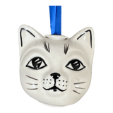 Ornament, Cat Head in "Poppy Garden" by Manufaktura | K142T-EJ01