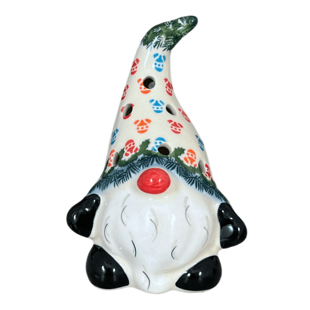 Luminary, Gnome, 6.5" Small in "Colorful Baubles" by Galia | GAD39-PB2