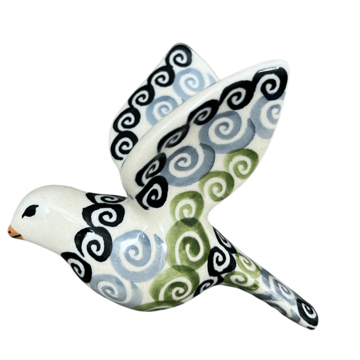 Ornament, Dove in "Hypnotic Whirlpool" by Manufaktura | K024M-CGZC