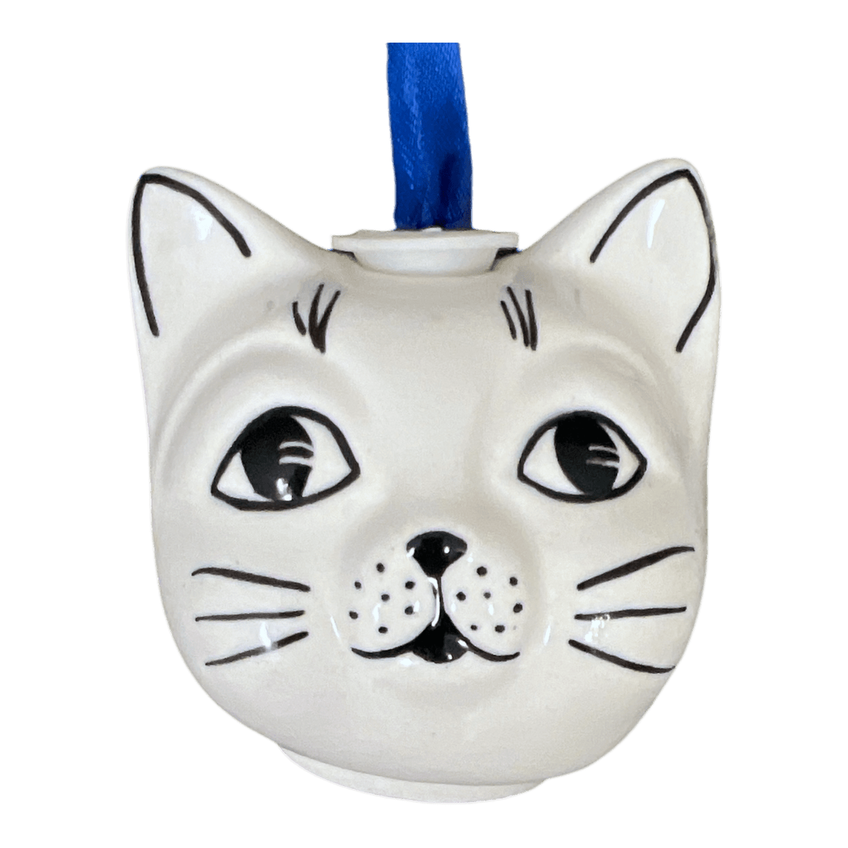 Ornament, Cat Head in "Mediterranean Blossoms" by Manufaktura | K142S-P274