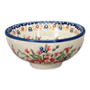 Polish Pottery Dipping Bowl (Poppy Persuasion) | M153S-P265 at PolishPotteryOutlet.com