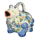 Frog Watering Can, 40 oz in "Daisy Garden" by Galia | GZW23-ABP4