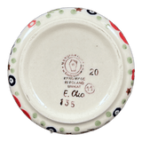Butter Crock, 4.5" in "Full Bloom" by Manufaktura | M136S-EO34