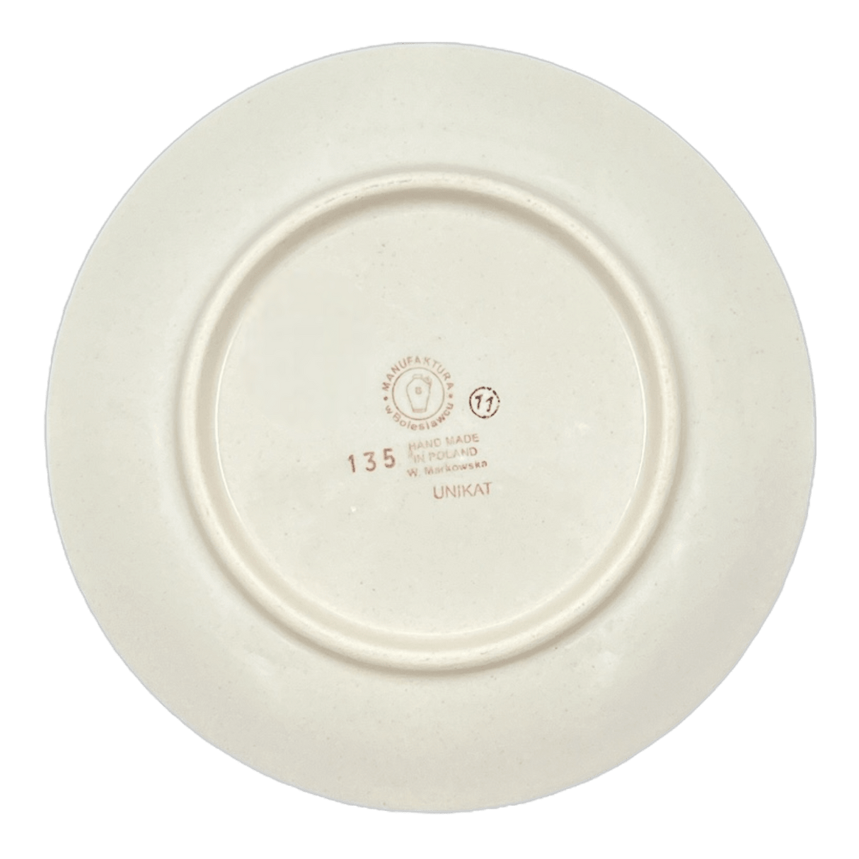 Plate, Round, Dessert, 7.25" in "Misty Green" by Manufaktura | T131U-61Z