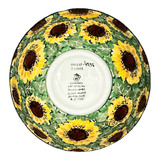 Bowl, Round, Kitchen, 5.5" in "Sunflower Field" by Ceramika Artystyczna | A059-U4737