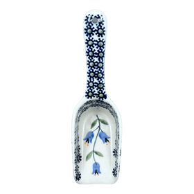 Polish Pottery 7" Scoop (Lily of the Valley) | L004T-ASD Additional Image at PolishPotteryOutlet.com