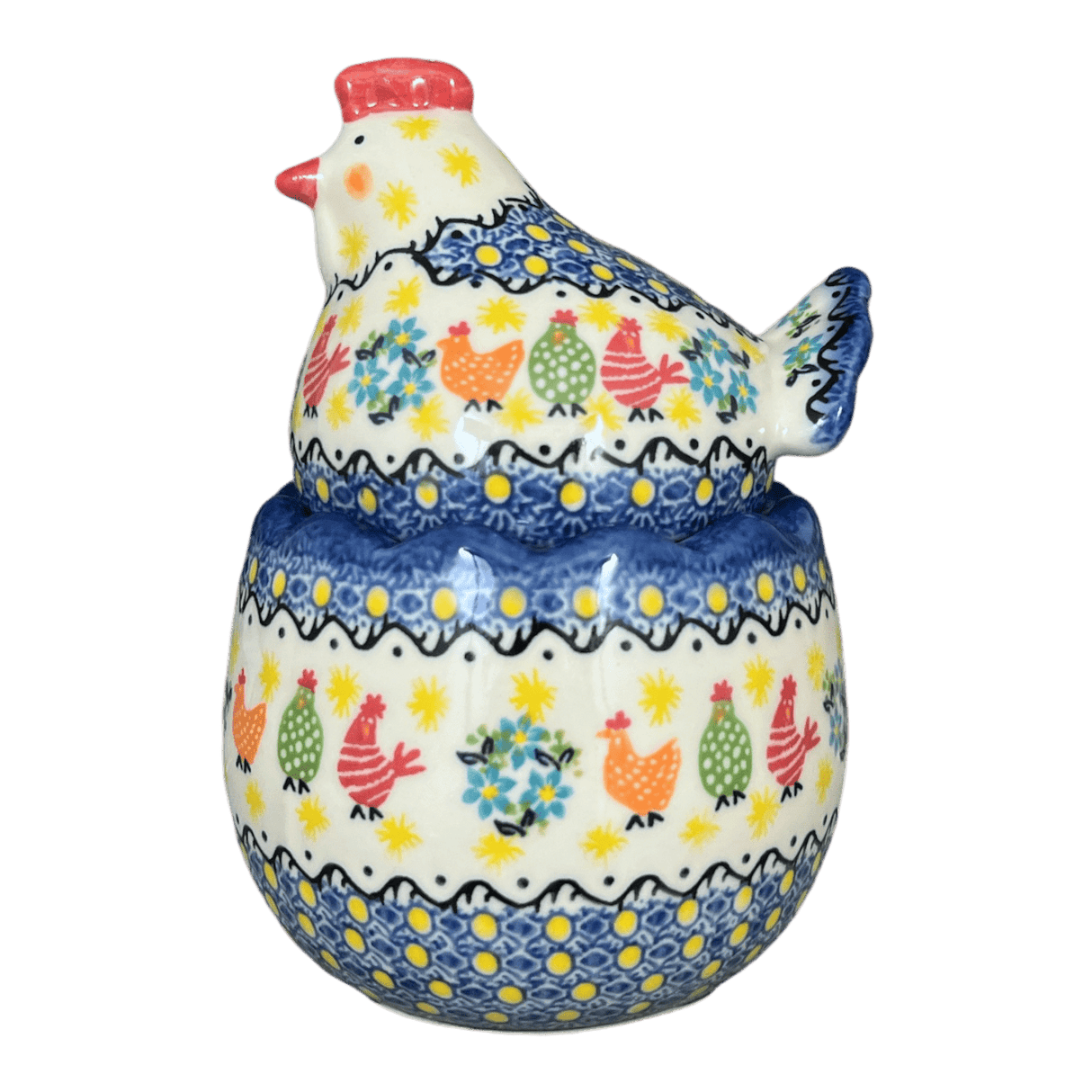 Canister, Hen, 7" in "Harvest Hens" by Galia | GPJ12-UK2