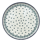 Tray, Round, 10" in "Emerald Hearts" by Ceramika Artystyczna | AE93-2450X