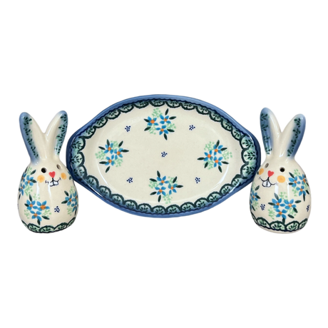 Bunny Shaker Set, 4.3" in "Blue Star Bundle" by Galia | GSP12-PN