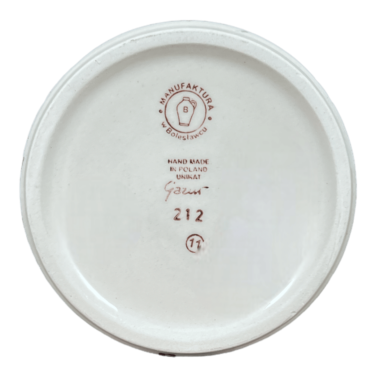 Utensil Holder, 7" in "Scattered Ferns" by Manufaktura | P082S-GZ39