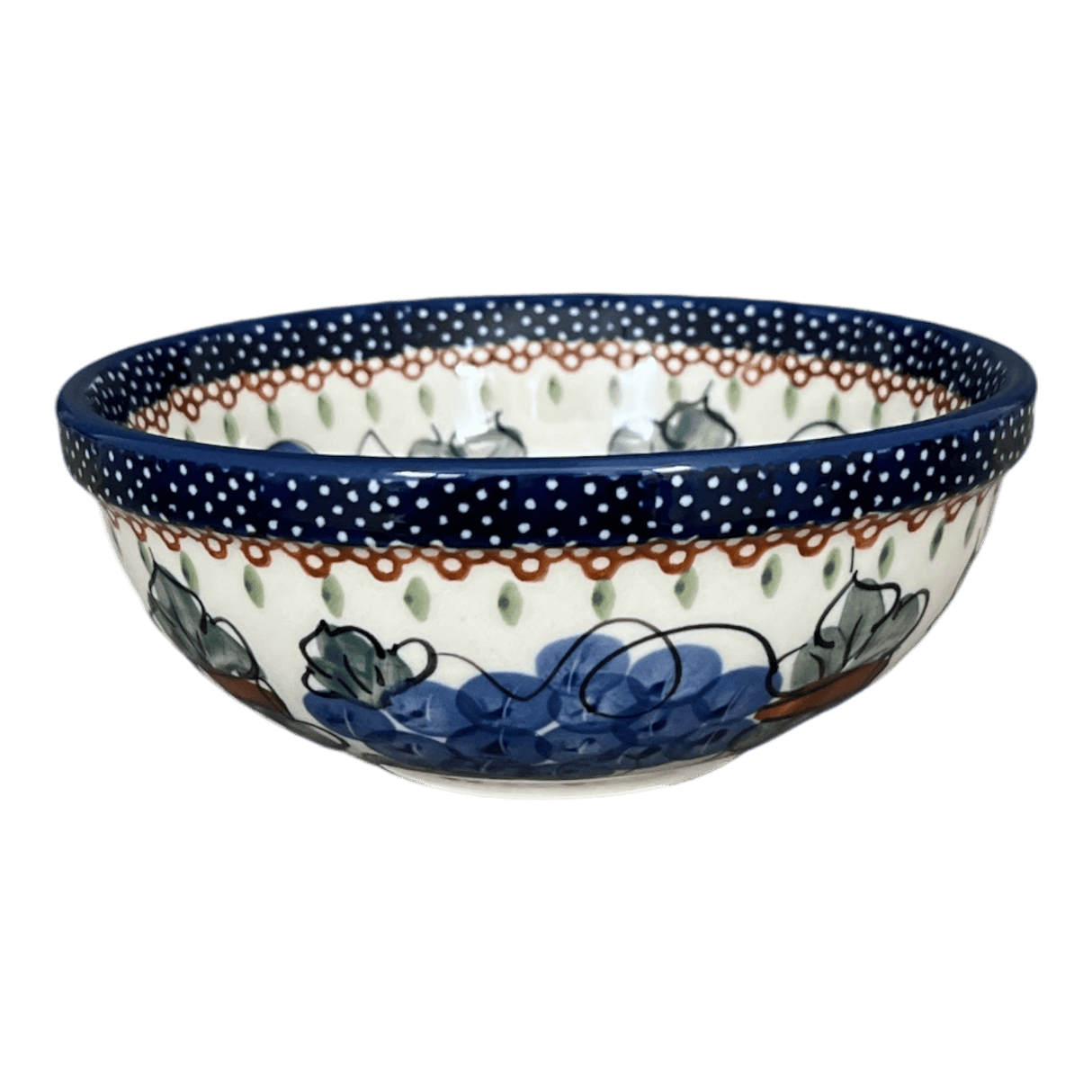 Bowl, Round, 6" in "Tuscan Dreams" by Manufaktura | M089S-DMW