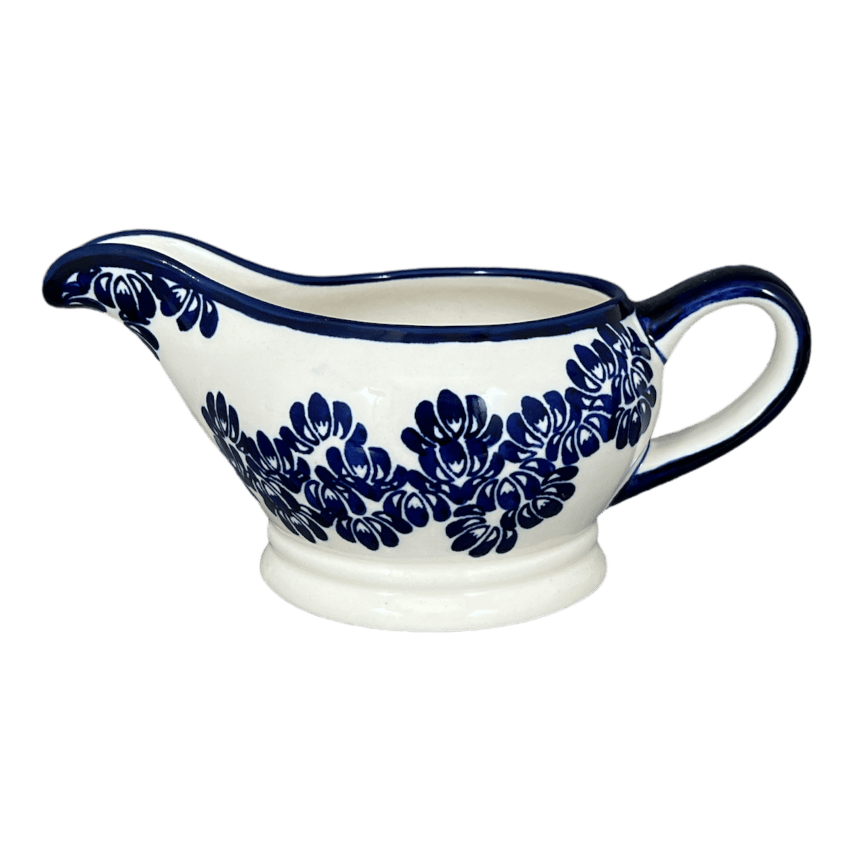 Gravy Boat, 16 oz in "Blue Floral Vines" by Zaklady | Y1258-D1210A