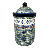 Canister, 2 Liter in "Emerald Mosaic" by Zaklady | Y1244-DU60