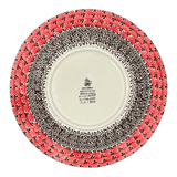 Plate, Round, Soup Plate, 9.25" in "Coral Fans" by Ceramika Artystyczna | A014-2199X