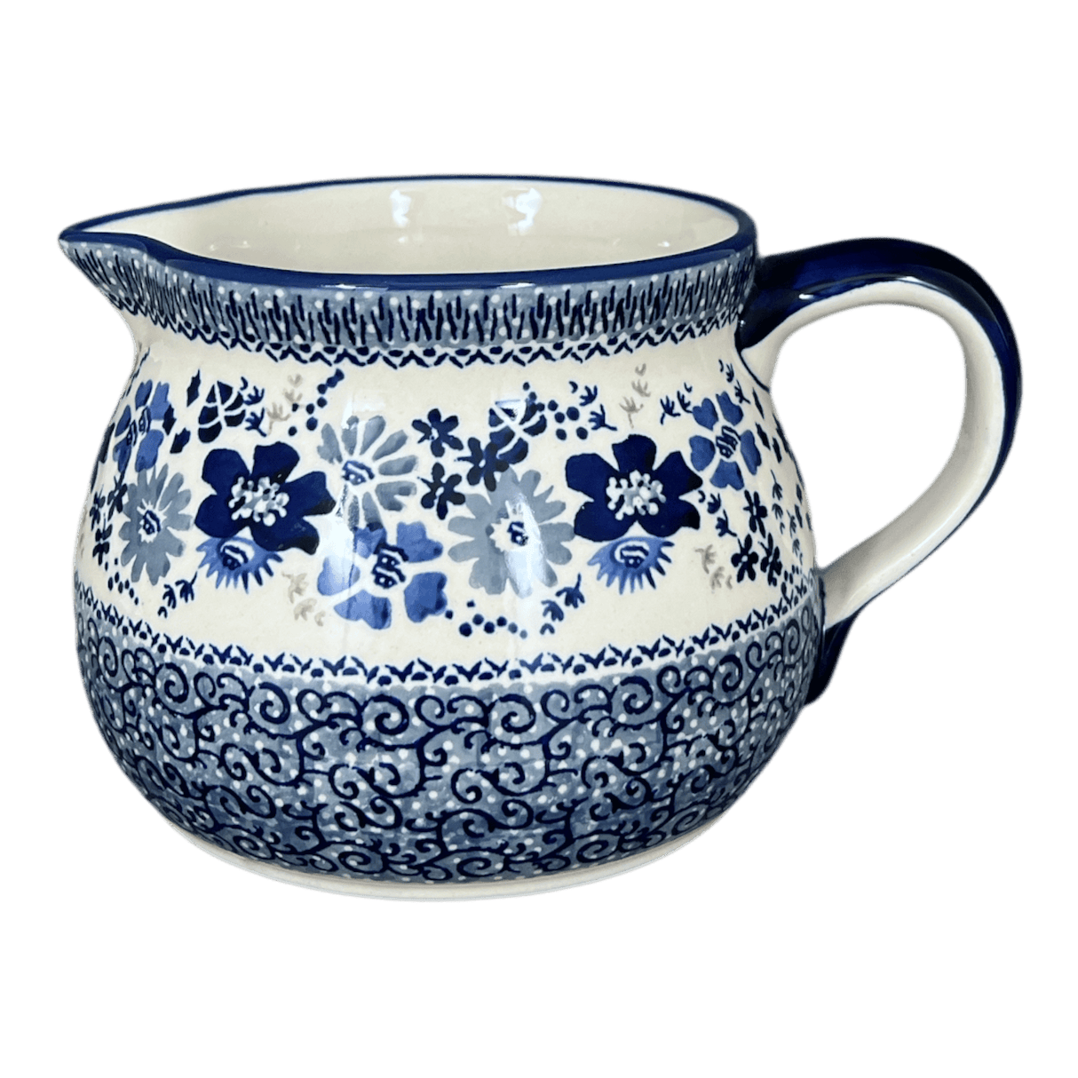 Pitcher, 1.5 Liter in "Blue Life" by Manufaktura | D043S-EO39