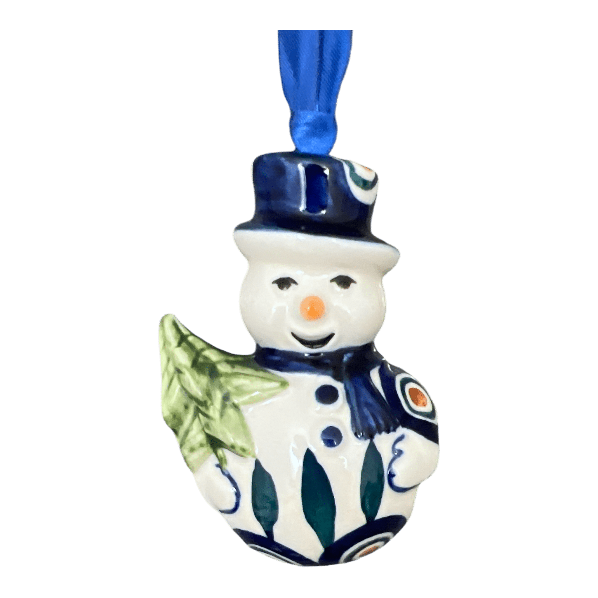 Manufaktura Snowman with Tree Ornament - Thumbnail 2