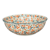 Bowl, Round, 8.5" in "Peach Blossoms" by Manufaktura | M135S-AS46