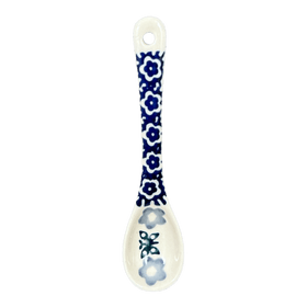 Polish Pottery Spoon, Sugar, 5" in "Butterfly Border" by Manufaktura | L001T-P249 Additional Image at PolishPotteryOutlet.com