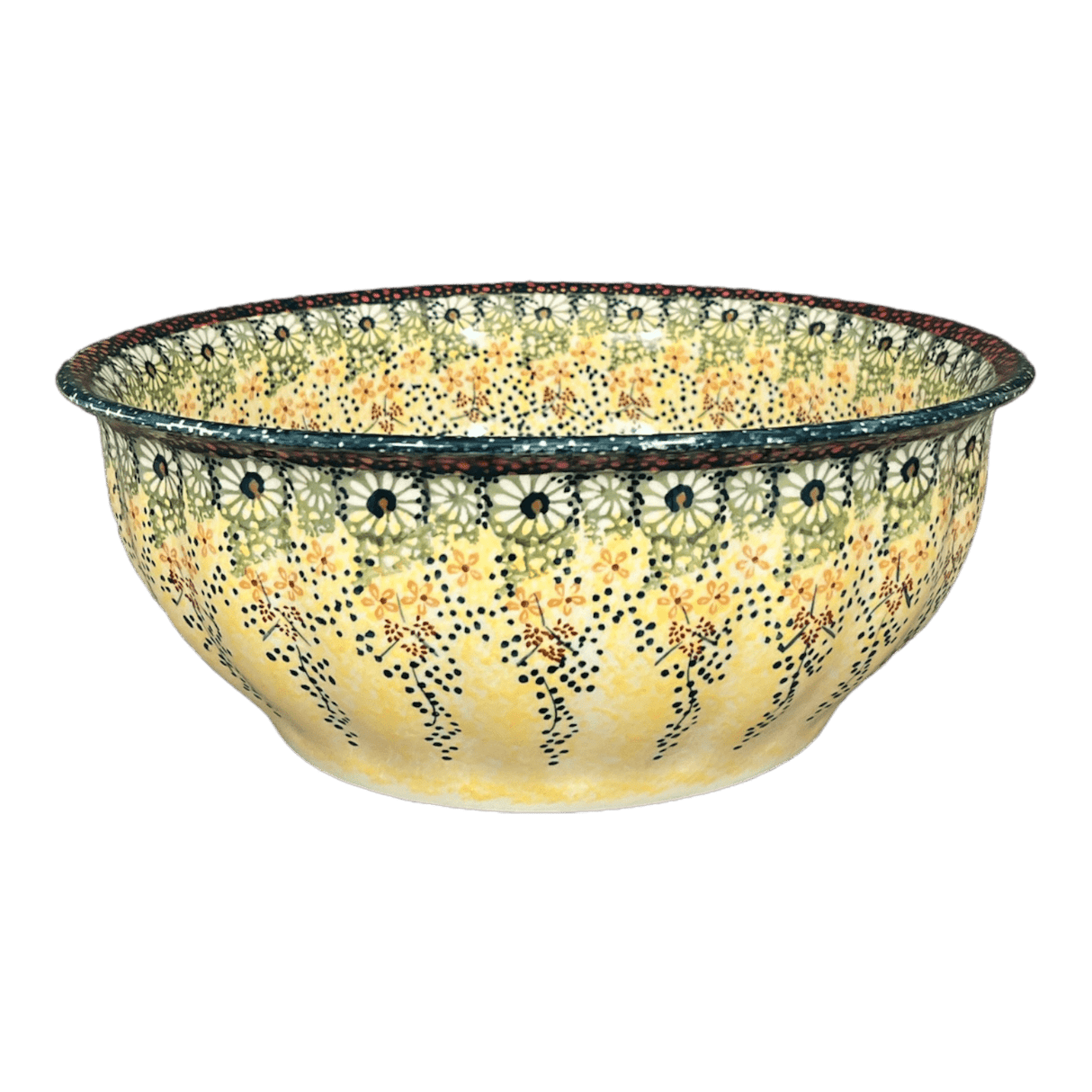 Bowl, Round, 11" in "Sunshine Grotto" by Manufaktura | M087S-WK52