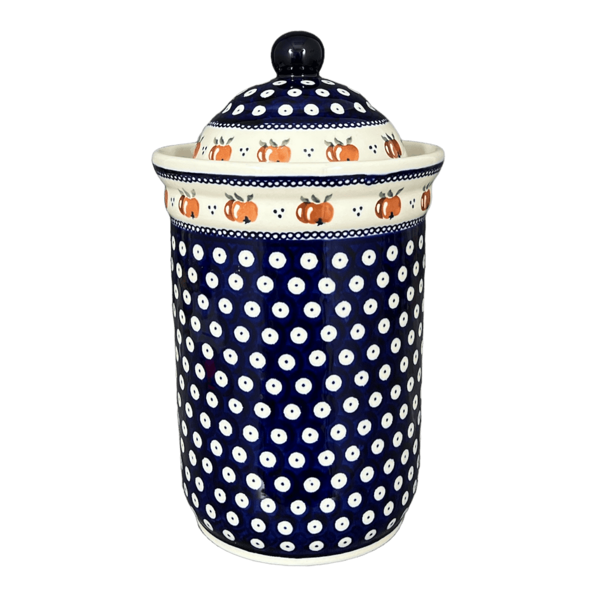 Container, 2 Liter in "Persimmon Dot" by Zaklady | Y1244-D479