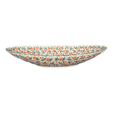 Bowl, Oblong, Serving, Large, 15.75" x 8.25" in "Peach Blossoms" by Manufaktura | M168S-AS46