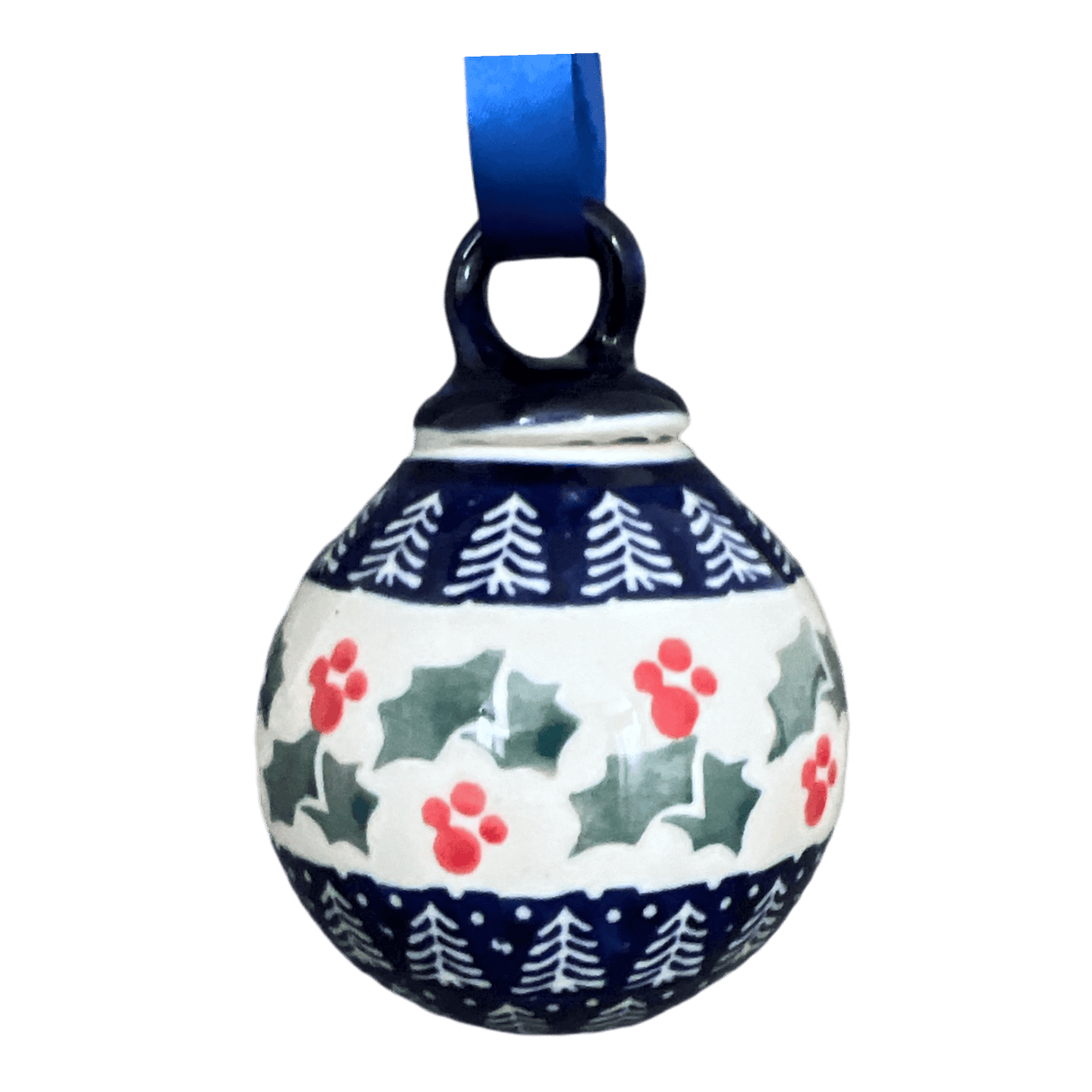 Ornament, Ball, 2.75" in "Holiday Cheer" by Manufaktura | K070T-NOS2