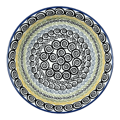 Bowl, Round, 9" Bowl in "Hypnotic Night" by Manufaktura | M086M-CZZC