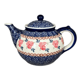 Teapot, 1.5 Liter in "Parade of Roses" by Manufaktura | C017T-MCR1