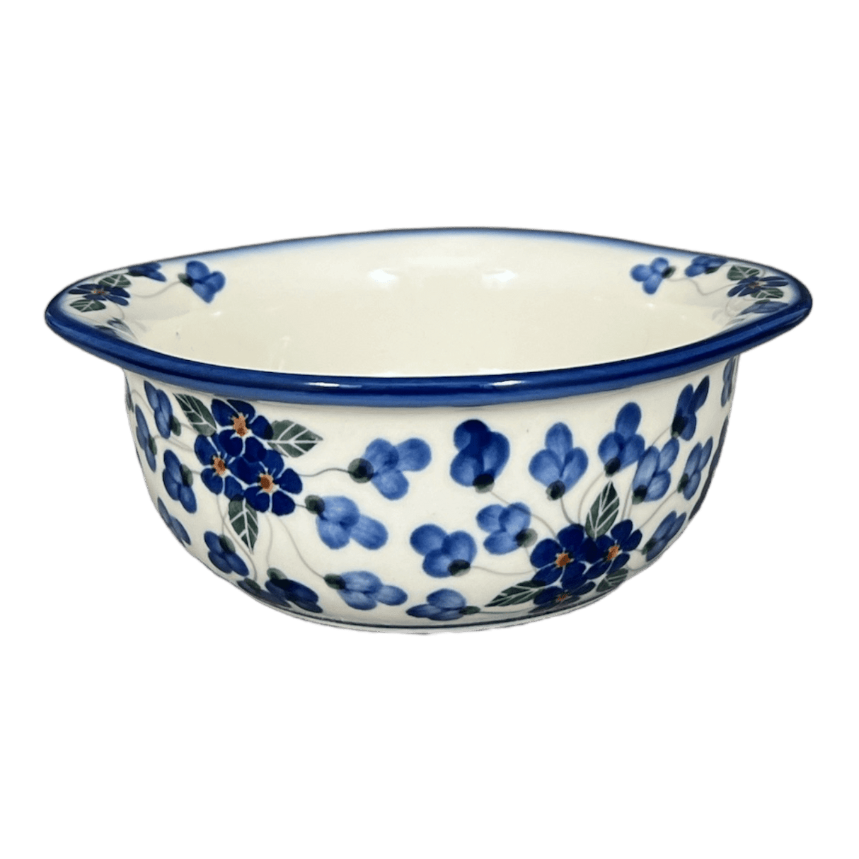 Bowl, Round, Soup, 22 oz, WR (WR51B) in "Blossoms & Berries" by W.R. Ceramika | WR51B-AW1