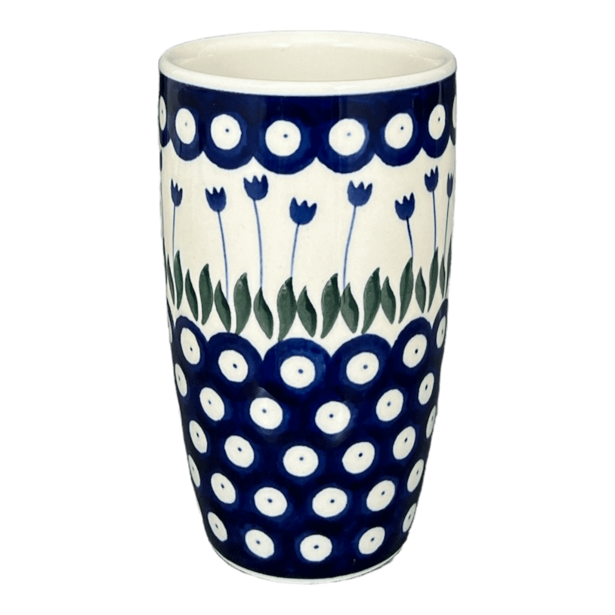 Tumbler, 14 oz in "Tulip Dot" by Ceramika Artystyczna | AC53-377Z