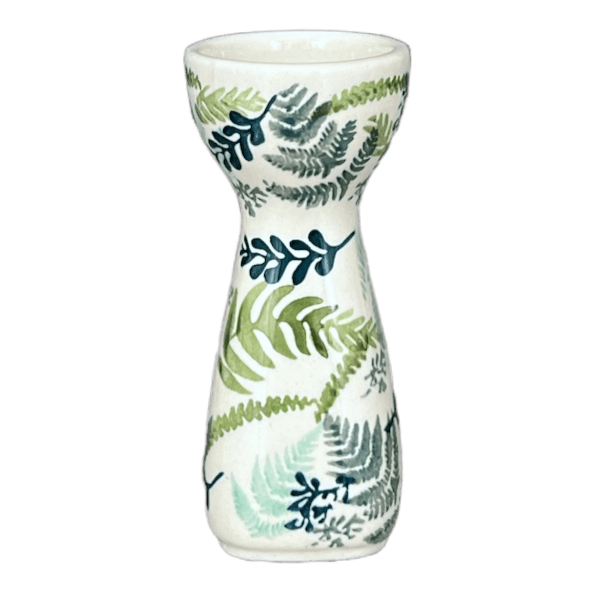 Egg Cup, 4.5" in "Scattered Ferns" by Manufaktura | J048S-GZ39