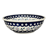 Bowl, Round, 8.5" in "Periwinkle Chain" by Manufaktura | M135T-P213